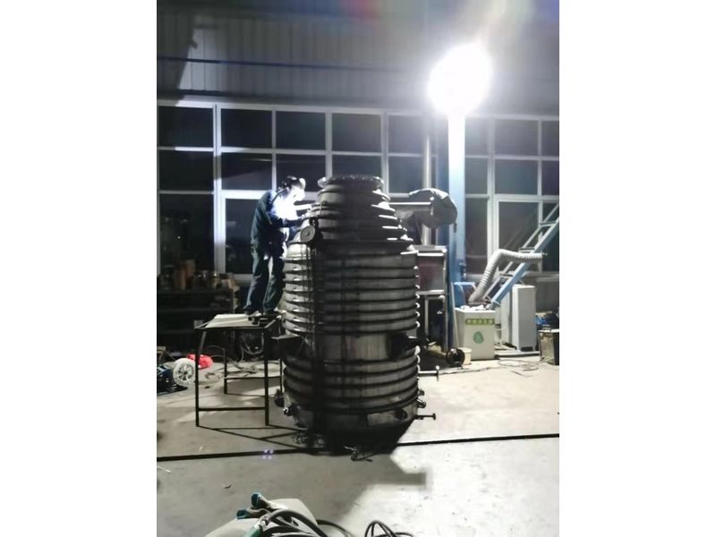 過濾機施工現場